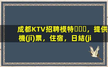成都KTV招聘模特，提供機(jī)票，住宿，日結(jié)